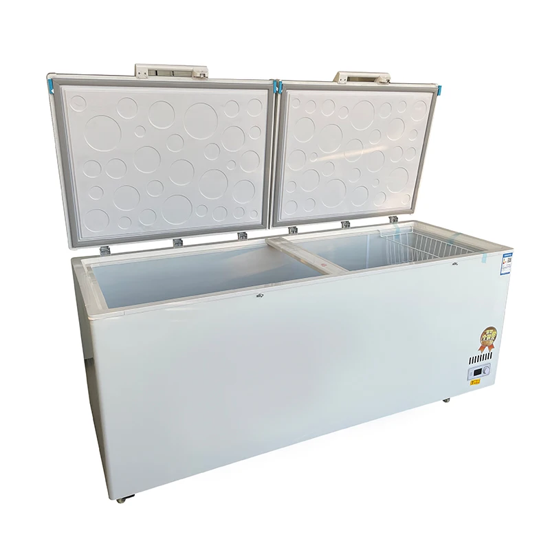 # مصنع حار بيع 1300l باب صلب ت - مراجعة Commercial Chest Freezer وسعره