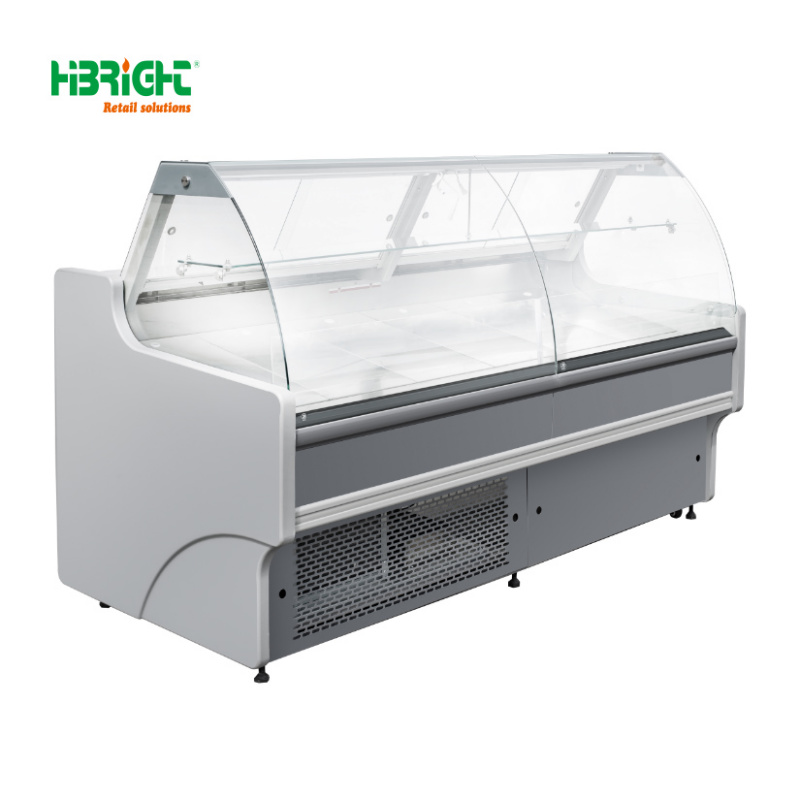 ثلاجة عرض الطعام المنحنية المخ - مراجعة Commercial Chest Freezer وسعره